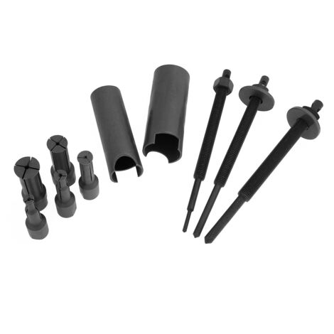 Sollbry Extractores de cojinetes para motocicleta, herramienta de extracción de cojinetes internos de ocho piezas, color negro