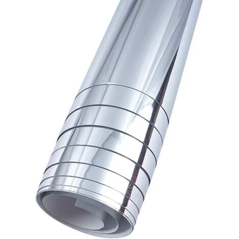 Sollbry Feuilles de miroir flexibles, autocollants muraux en miroir, carreaux de miroir auto-adhésifs non en verre, miroir mural collant pour salle de bain, commode de chambre à coucher, murs de cuisi