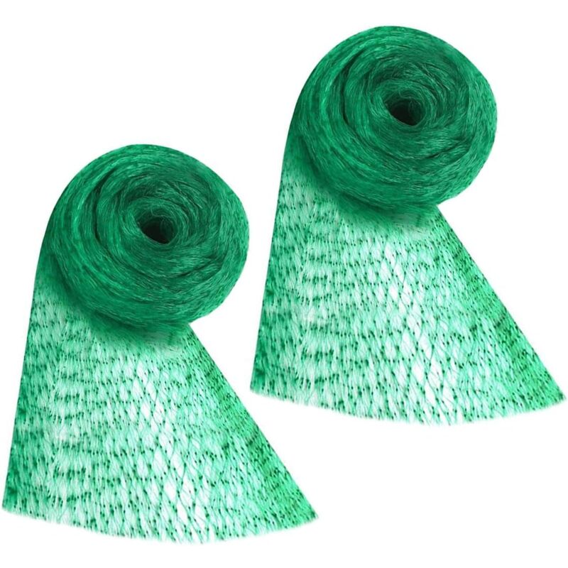 Sollbry Filet Poules,2 Pièces Filet Anti Oiseaux,4m x 10m Filet Oiseaux,Filet Arbre Fruitier,Filet de Protection,Protégez Les Légumes Contre Les