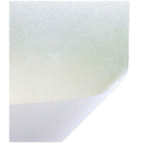 Sollbry Film de confidentialité pour fenêtre, revêtement en verre dépoli pour salle de bain, autocollant de porte opaque statique, contrôle de la chaleur, pour bureau, salon, non adhésif -45 cm