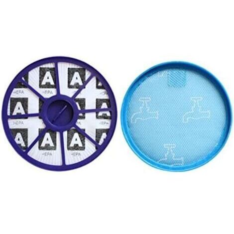 Sollbry Filtre pré et post-filtre adapté aux aspirateurs Dyson DC19, DC20, DC21, 1 jeu