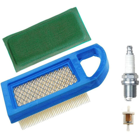 Sollbry Filtro de aire 794421 697152 613022 650821 697775 - Prefiltro 697292 - Bujía - Compatible con motor Briggs & Stratton