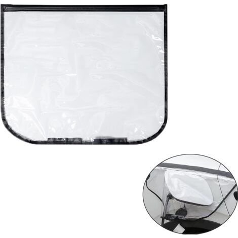 Sollbry Funda impermeable para toma de carga de vehículos eléctricos, compatible con la mayoría de cargadores de vehículos eléctricos, resistente a la lluvia (negra)