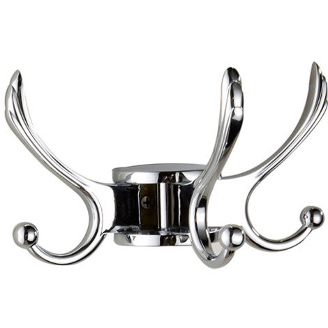 Sollbry Gancho giratorio resistente para abrigos, ahorra espacio, gancho de cuerda para toallas, montaje en pared, brazos giratorios triples para RV, baño, cocina, garaje.