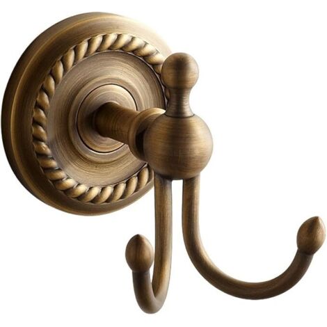 Set Di 6 Antichi Ganci Per Cappotto In Ottone - Italia - Foto 2