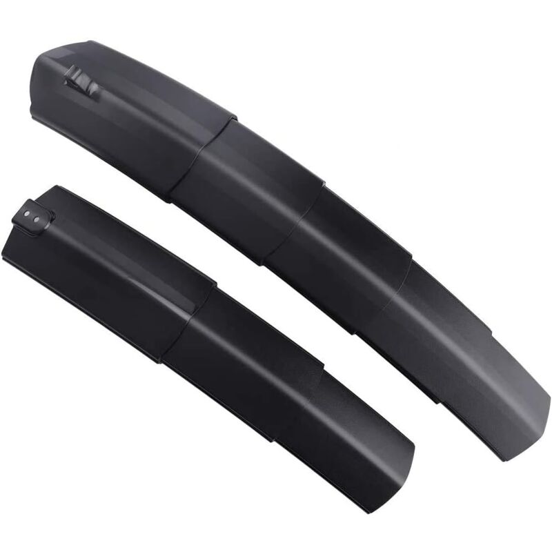 Sollbry - Garde-Boue de Vélo, Rétractable Vélo Garde-Boue Ensemble Vélo de Montagne Avant et Arrière Boue Garde Portable Réglable Vélo Fender