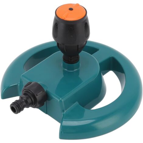 Sollbry Garden Sprinkler, 360 Degree Rotating Lawn Sprinkler, Large Area Coverage, Automatic Rotating Water Sprinkler for Lawn Gardening Watering System