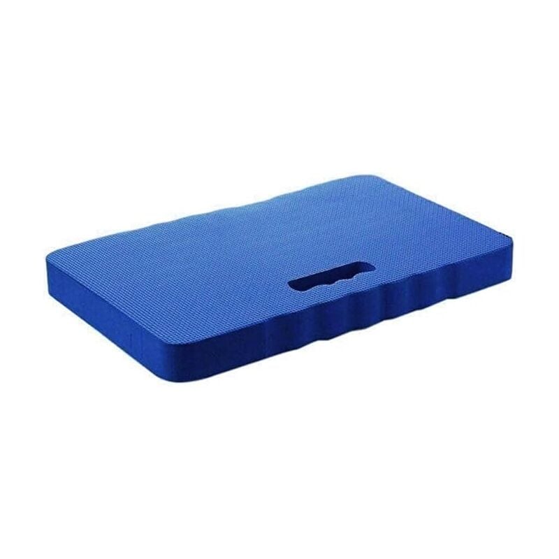 Sollbry - Grand tapis de jardin épais à genoux - eva - Protection des genoux pour garage, jardin - Bleu