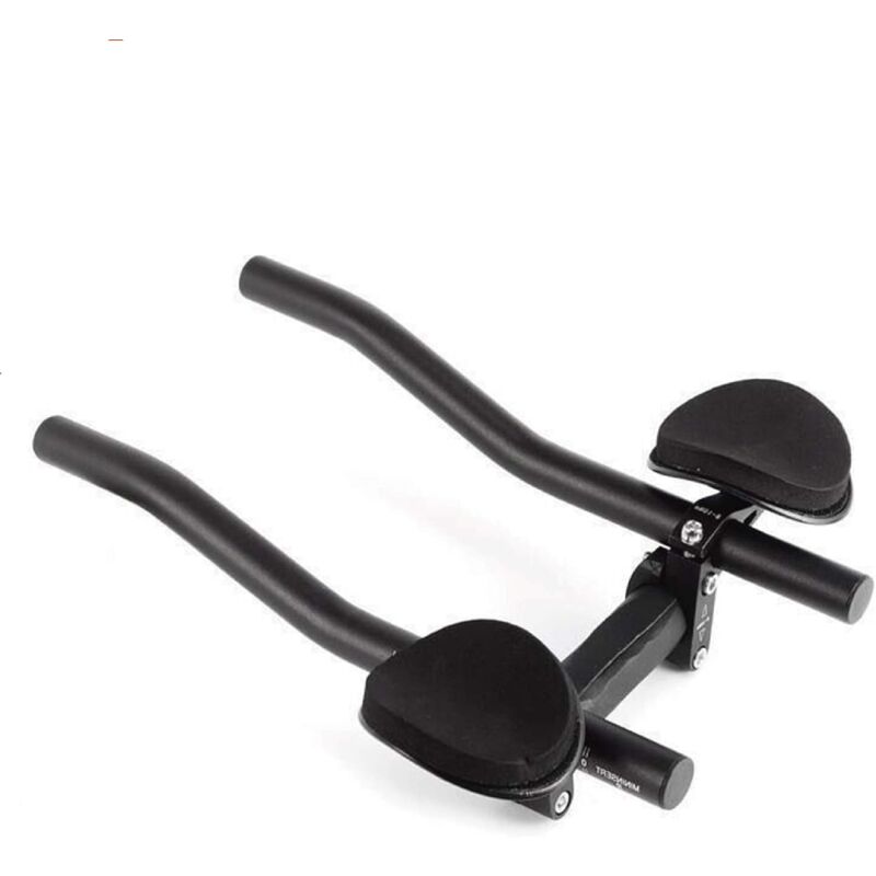 Sollbry - Guidons aérodynamiques de vélo, guidons de triathlon réglables pour repose-mains de vélo Guidon tt pour triathlon Time Bicycle Cycling