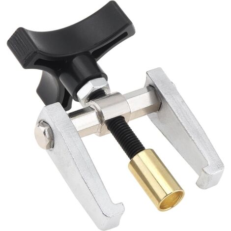 Sollbry Herramienta de extracción de dos garras ajustable, herramienta de reparación, brazo de limpiaparabrisas, extractor de terminales de batería para coche