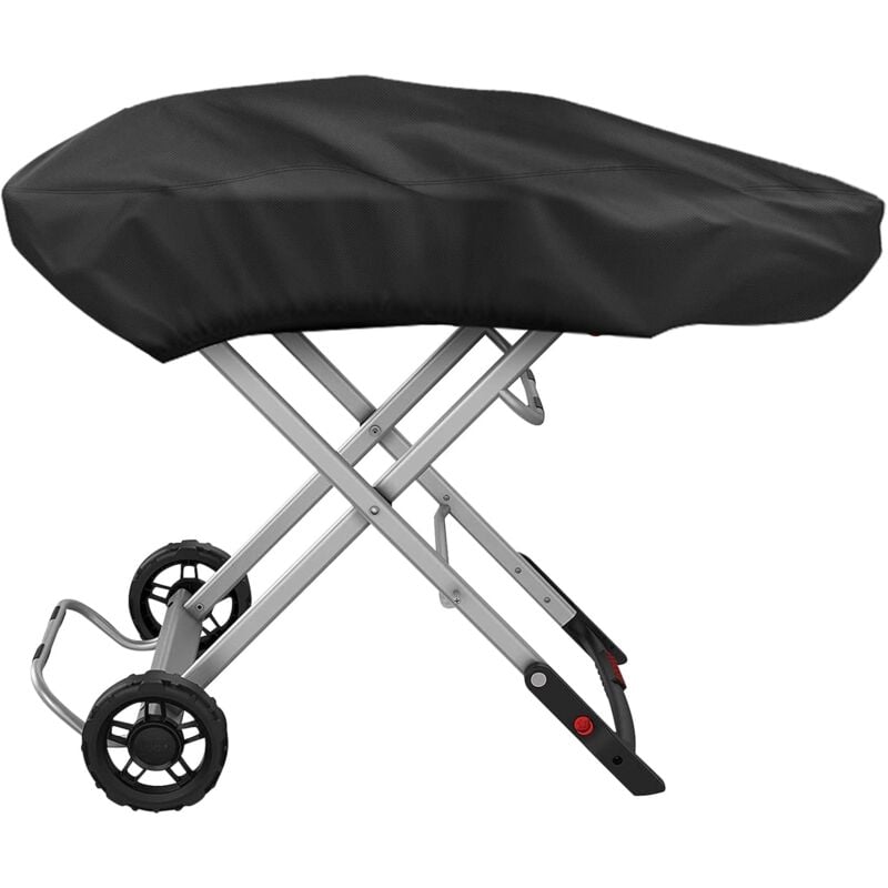Housse de barbecue pour barbecue à gaz portable Weber Traveler, tissu Oxford imperméable et résistant aux intempéries - Sollbry