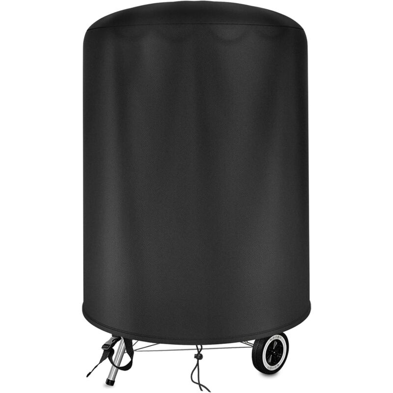 Sollbry - Housse de gril pour barbecue à charbon de bois de 22 pouces, housse de gril étanche Oxford 210D pour barbecue extérieur (Φ75 x 70 cm)