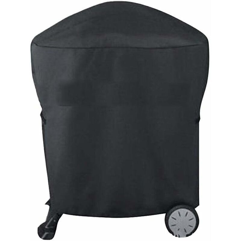 Sollbry Housse de gril Weber Q1000 Q2000 (54 x 76 x 69 cm) - Noir