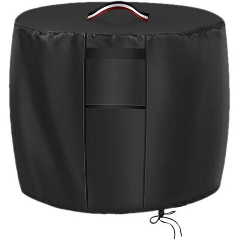Sollbry – Housse de protection pour brasero ronde – Imperméable 420D – Protection UV et contre la poussière – Installation rapide et durable