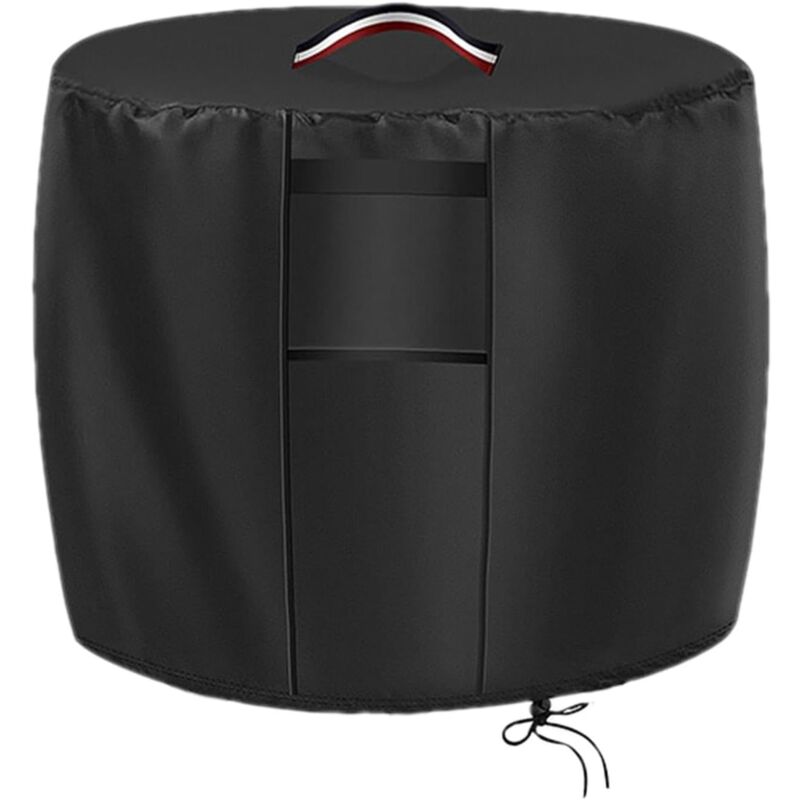 Housse de protection pour brasero ronde - Imperméable - Résistante à la décoloration - Pour brasero - Sollbry