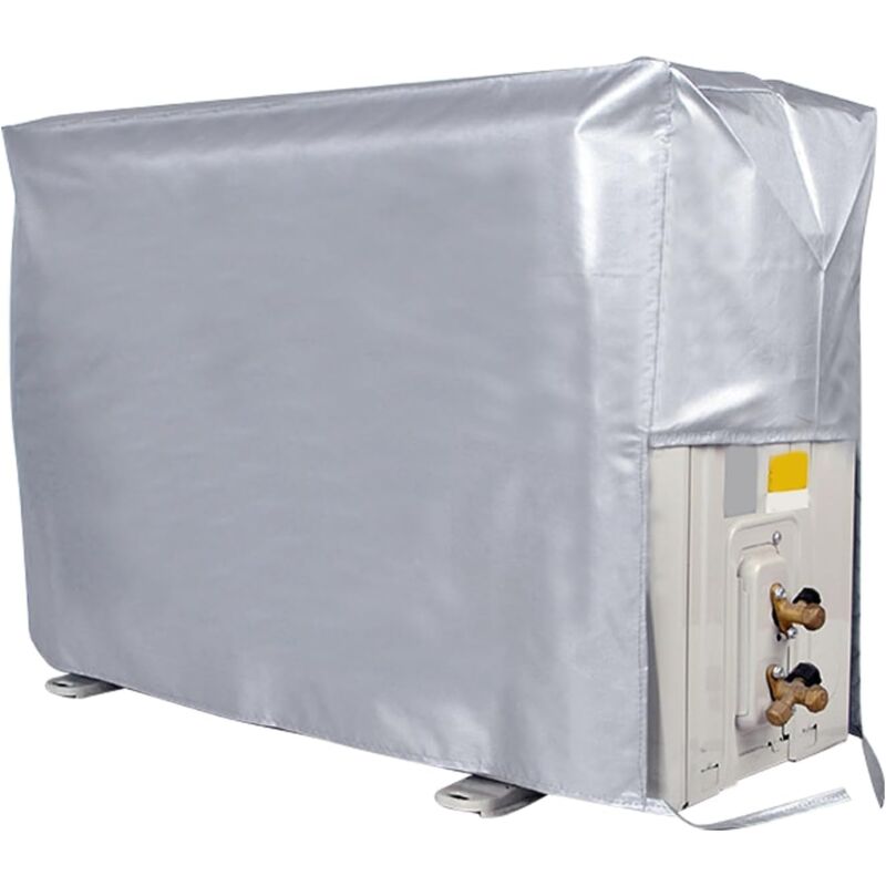 Housse de Protection pour Climatiseur Extérieur, Résistante aux Intempéries, Étanche et Anti-Poussière,Dimensions Universelles (96 x 38 x 70 cm),