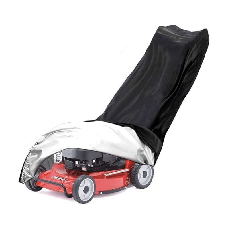 Housse de protection pour tondeuse à gazon 210D en tissu Oxford pour tondeuse à gazon, housse de protection pour la plupart des modèles de tondeuses