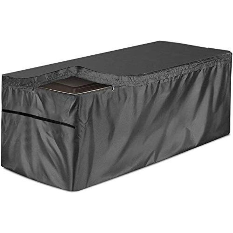 Housse pour Coffre De Rangement 1306071CM, Housse Imperméable Couverture pour Caisse De Stockage De Jardin/Malle De Rangement, Housse De Protection