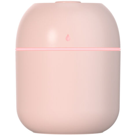 Sollbry Humidificador para dormitorio, 220 ml, individual, rosa