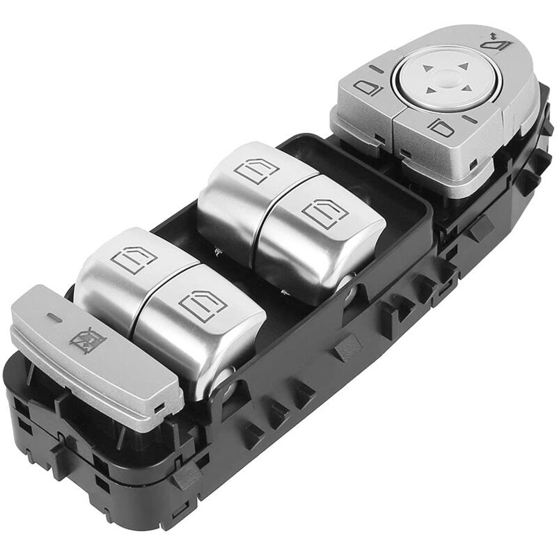 Sollbry - Interrupteur Commande de Leve Vitre (W205), Bouton électrique pour Fenêtre,Pour Mercedes-Benz Classe c Berline (W205) oe A2059056811