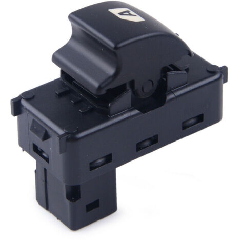 Sollbry Interruptor de elevalunas, botón de elevalunas del lado del pasajero para Citroën, C4, Berlingo, Peugeot, Partner, 207, 6490.E3, 6490E3