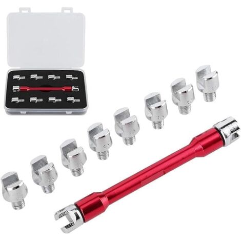 Clé à Rayons P2R 6 Tailles : 4,3 / 4,8 / 5,3 / 5,6 / 6,0 / 6,3 Mm - Moto, Mobylette