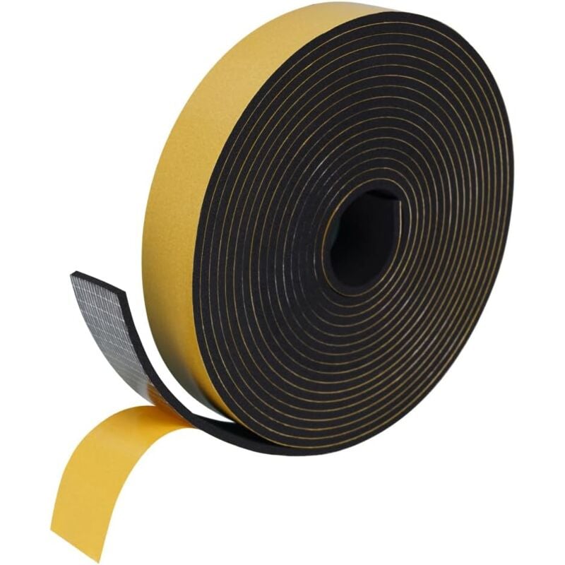 Sollbry Joint Fenetre Isolation Anti Froid, Joint Isolation pour Porte Fenêtre autocollante pour portes, Joint Fenêtre Isolation du bruit, Joint de