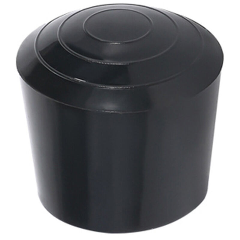 Juego de 4 tapas redondas antideslizantes de caucho sintético para patas de silla, de 30 mm y 3 cm de diámetro, color negro - Sollbry