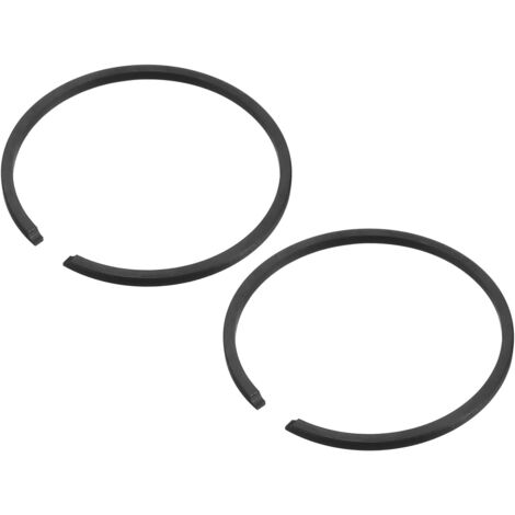 Sollbry Juego de anillos de pistón, 2 piezas, tamaño estándar 10 mm x 10 mm, adecuado para piezas de repuesto de motosierra