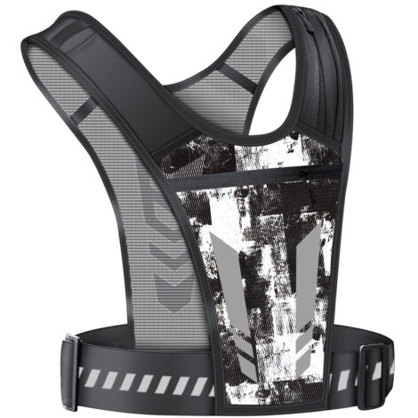 Sollbry Kettle Brusttasche Herrenwesten Herren Tank Top Reflektierende Weste Herren Outdoor Weste Brust Herren Workout Tank Tops Herren Tank Tops Herren Weste Große Kapazität Ausrüstung Reise Polyeste
