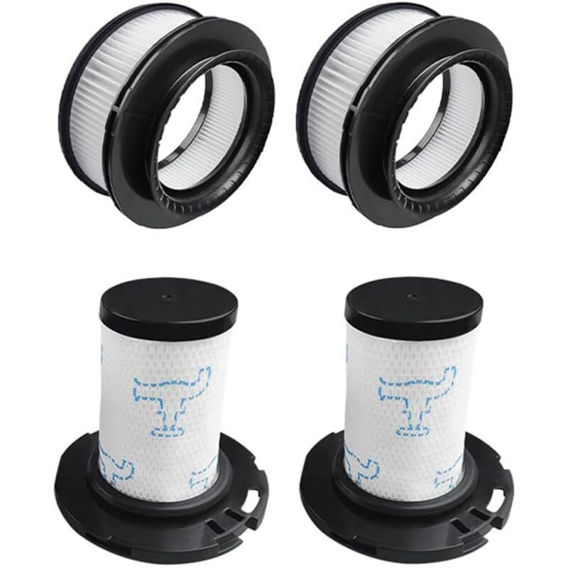 Sollbry - Kit de 4 filtros para aspiradora Rowenta X-Force Flex 11.60, 12.60, 14.60 y 15.60 RH98xx (filtro postmotor de repuesto ZR009008 y filtro