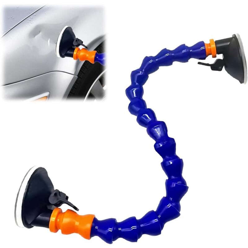 Sollbry - Kit de reparación de abolladuras sin pintura, extractor de abolladuras con ventosa, herramientas de reparación de carrocería, eliminación