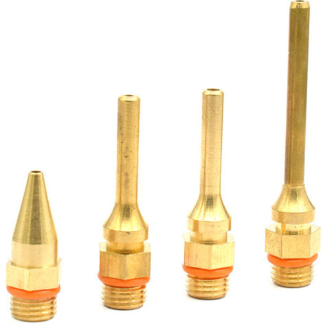 Sollbry Kupfer-Klebepistolen-Set, Heißklebepistolen-Ersatzset für Klebepistole, vier Größen