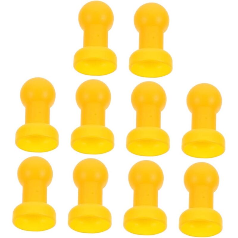 Lot de 10 capuchons de trampoline pour enfants, accessoires de chapeau de trampoline, rembourrage de poteau de trampoline, capuchons de sécurité,