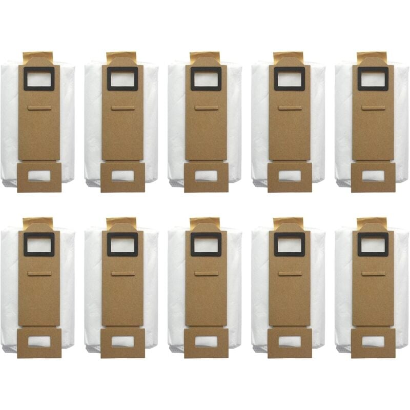 Lot de 10 sacs à poussière pour aspirateur Xiaomi Roborock T7S T7plus T7Splus S7 - Sollbry