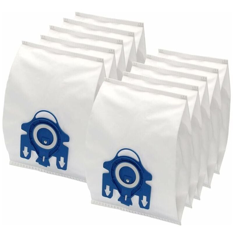 Sollbry Lot de 10 sacs d'Aspirateur compatible avec aspirateurs Miele GN série S2 S5 S8,CompleteC1 C2 C3