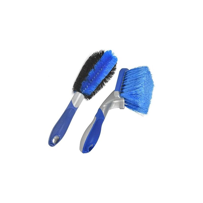 Sollbry - Lot de 2 brosses pour jantes et pneus de voiture pour nettoyage de jantes de voiture