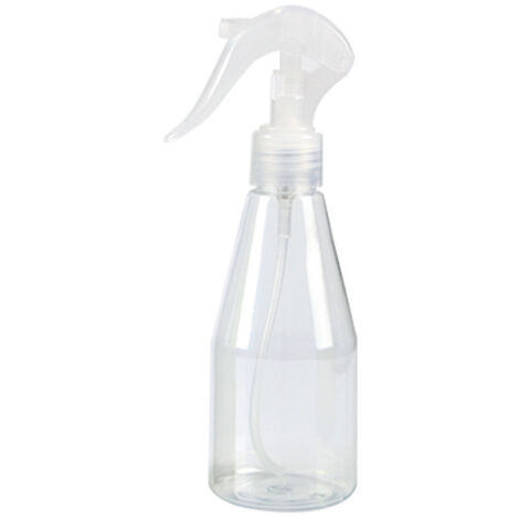 Sollbry Lot de 3 vaporisateurs pour plantes, vaporisateur transparent pour plantes, vaporisateur en plastique à brume fine de 200 ml pour le jardinage, solution de nettoyage, pulvérisateur vide à gâch