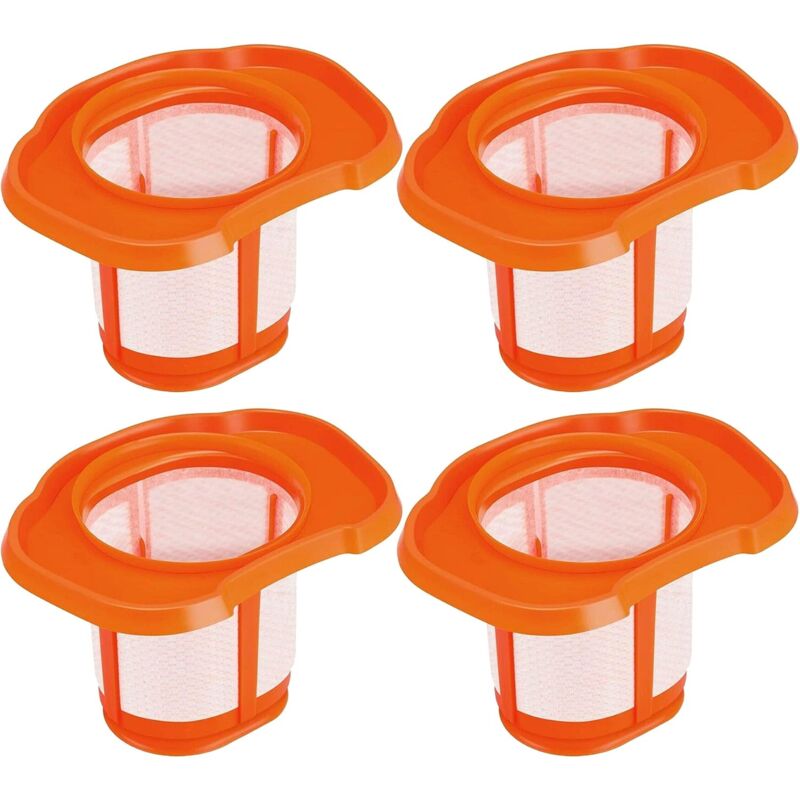 Lot de 4 filtres pour aspirateur à main sans fil black+decker BHHV320B BHHV320J BHHV520BF BHHV520BFP BHHV520BT BHHV520JF - Sollbry