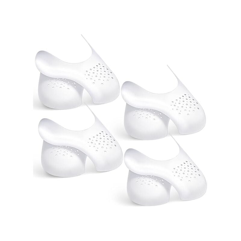 Sollbry - Lot de 4 paires de protège-plis pour chaussures Air Force, protège-chaussures de sport contre les plis des chaussures