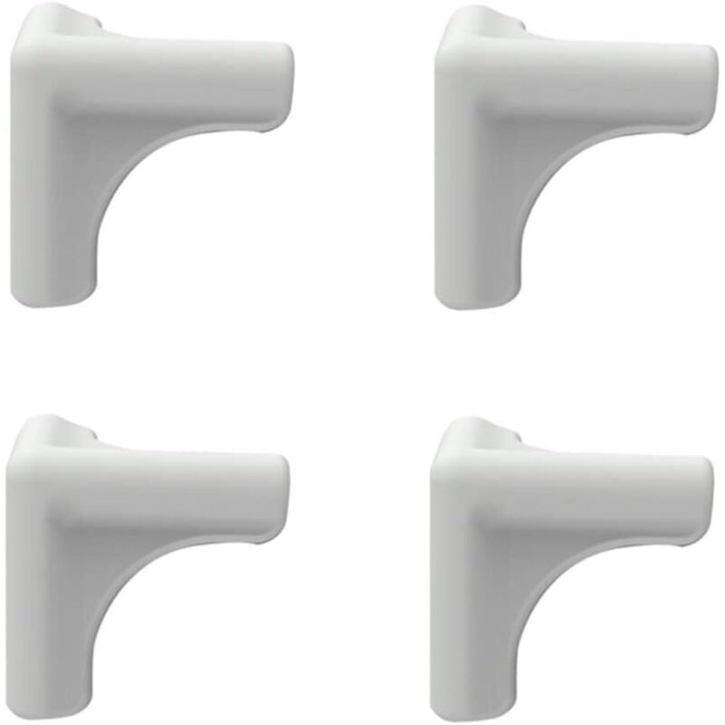 Lot de 4 protections d'angle en silicone anti-collision pour coins de table, protection d'angle en triangle, housse de protection pour meubles pour
