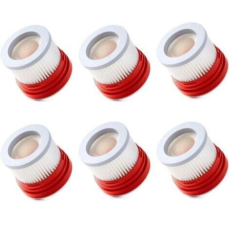 Sollbry Lot de 6 filtres HEPA de rechange pour aspirateur à main sans fil Xiaomi Dreame V8 V9 V9B V9P XR V10 V11