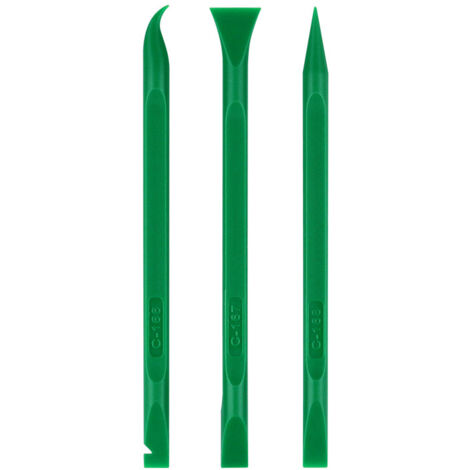 Sollbry Lot de 9 grattoirs en plastique  multi-usages sans rayures pour espaces restreints et espaces, autocollants, outil de retrait de nourriture/peinture