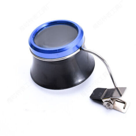 Sollbry Loupe Bijoutier, Loupe à Lunettes Portable à Pince Loupe Horloger Outil De Réparation de Montres pour Diamants bijoutiers pièces de Monnaie (10X)