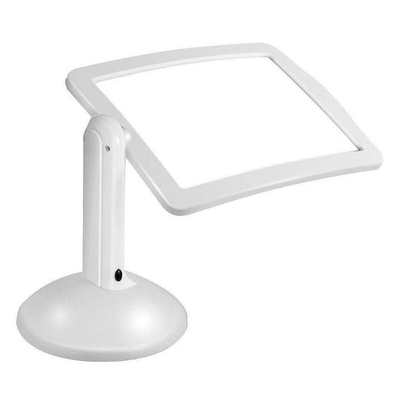 Loupe rectangulaire avec lumière led 5Xpour Livres,Malvoyant,Personnes âgées, Couture, Bijoux - Sollbry