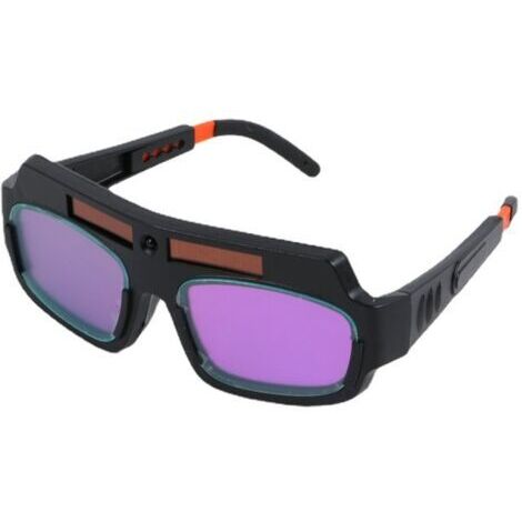 Sollbry Lunettes de soudure Lunettes de protection protectrices pour assombrissement automatique solaire des lunettes de soudure pour le soudage à l'arc sous argon+lunette de soudure à l'arc lunette d