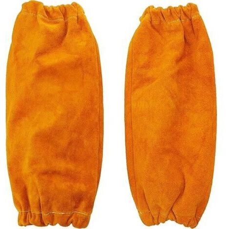 Sollbry Manchettes de soudeur en cuir