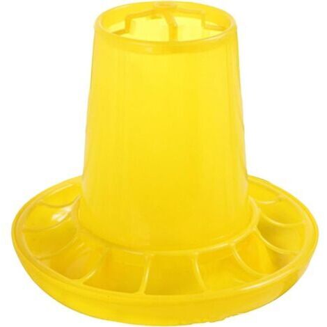 Sollbry Mangeoire à poulet, mangeoire à caille, sans désordre, mangeoire simple pour poussin, 3 hauteu réglables, kit de démarrage pour couveuse, caneton, caille et volaille