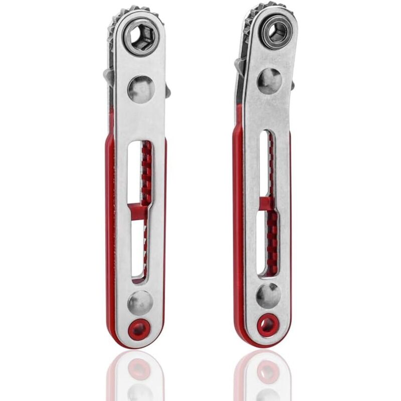 Minillaves de trinquete, destornillador magnético de 1/4', destornillador de trinquete acodado, destornillador reversible de cabeza plana y acodada,