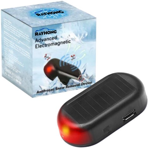 Sollbry Molekulares elektromagnetisches Frostschutzmittel für die Windschutzscheibe des Autos, elektromagnetisches Frostschutzmittel für das Auto, schnelle und effektive Schneeräumung.